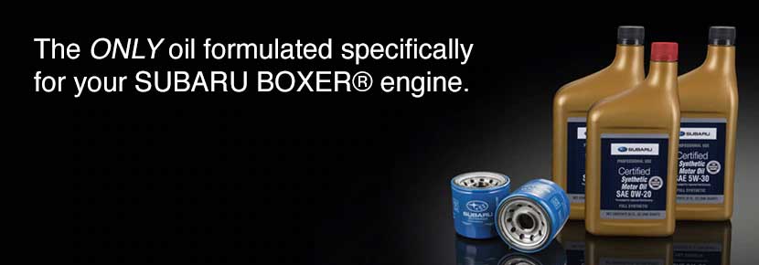 Picture of Subaru Certified Oil formulated for your Subaru Boxer engine. | Santa Monica Subaru in Santa Monica CA