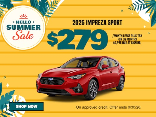 2026 IMPREZA SPORT