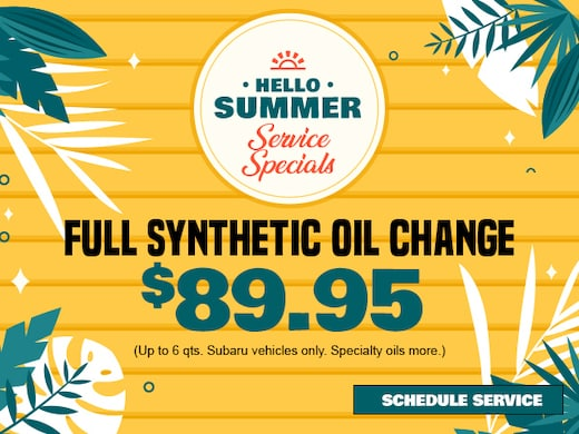 FULL SYNTHETIC OIL CHANGE